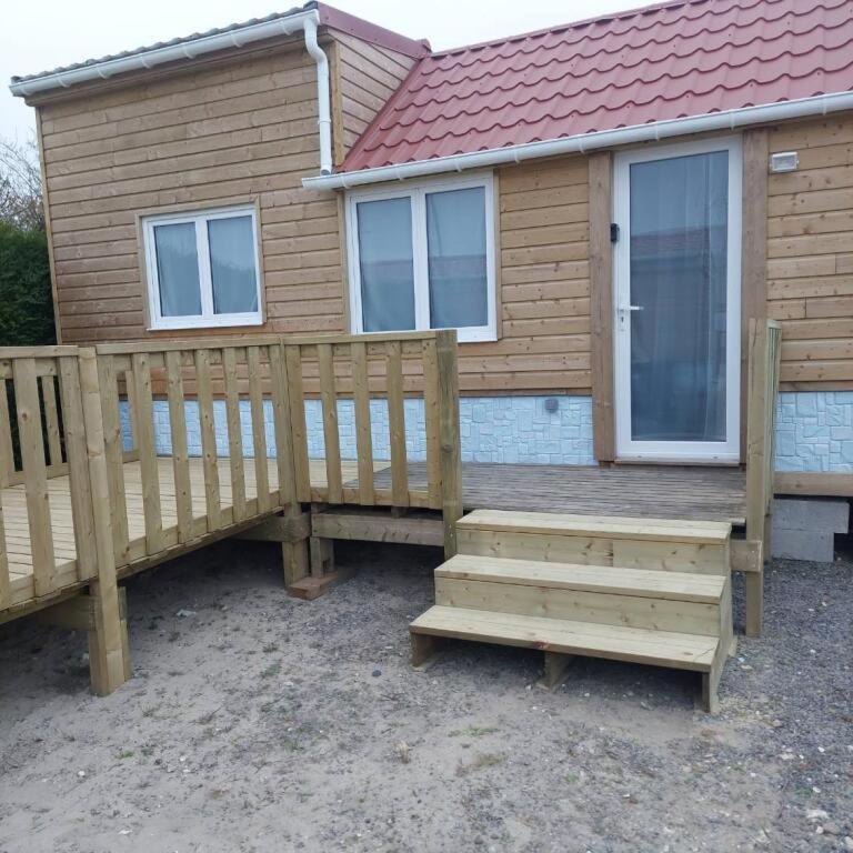 Berck-Plage - 2 Hebergements Insolites Tiny House De 2 A 8 Personnes Εξωτερικό φωτογραφία